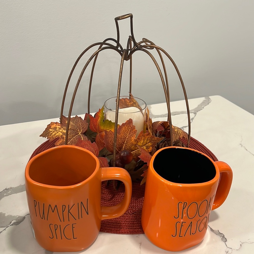 Rae Dunn Halloween mugs
